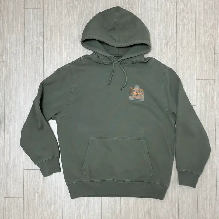 [BUNJANG] Palace x Porter Hoodie Olive / 팔라스 x 포터 후드 올리브