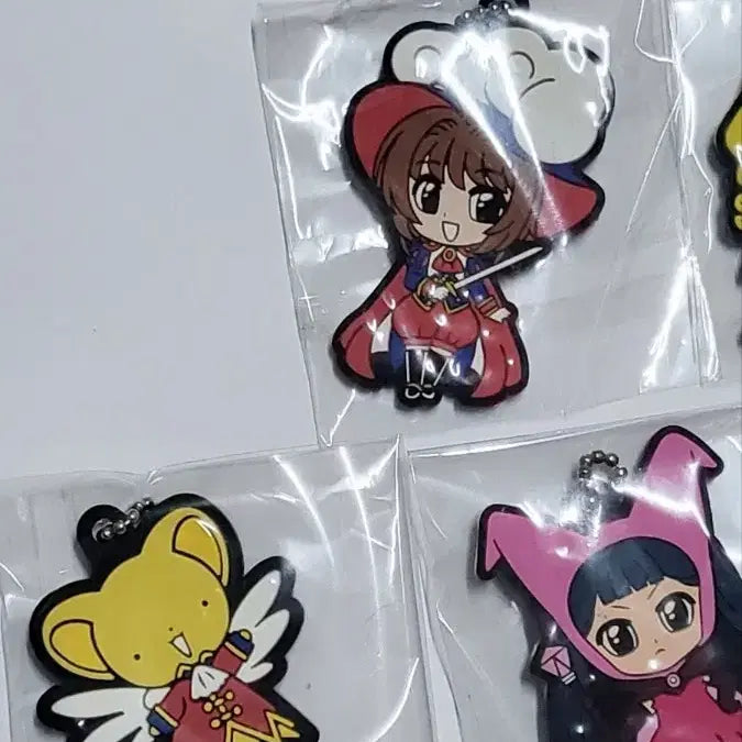 [BUNJANG] Cardcaptor Sakura Cherry Rubber Mascot Dark Festival Edition Keyring / 카드캡터 체리 러버 마스코트 체리의 암흑 학예회편