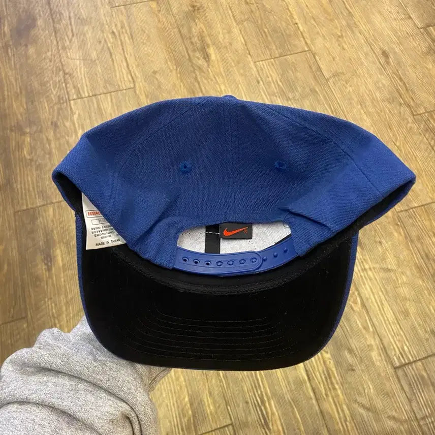 [BUNJANG] Nike Blue Swoosh Ball Cap / 1990s Nike Blue Swoosh Ball Cap