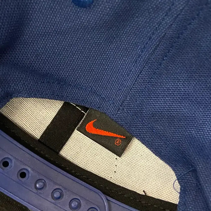 [BUNJANG] Nike Blue Swoosh Ball Cap / 1990s Nike Blue Swoosh Ball Cap