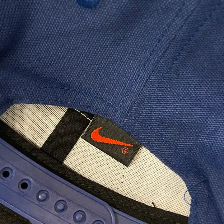 [BUNJANG] Nike Blue Swoosh Ball Cap / 1990s Nike Blue Swoosh Ball Cap