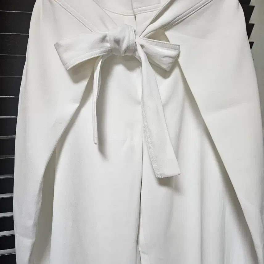 [BUNJANG] Club Monaco Ribbon Wrap Wide Pants / 클럽 모나코 리본 랩매듭 와이드 팬츠