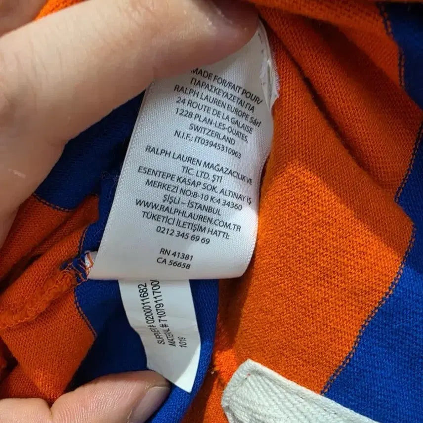 [BUNJANG] Polo Ralph Lauren Rugby T-shirt / 폴로 랄프로렌 럭비티