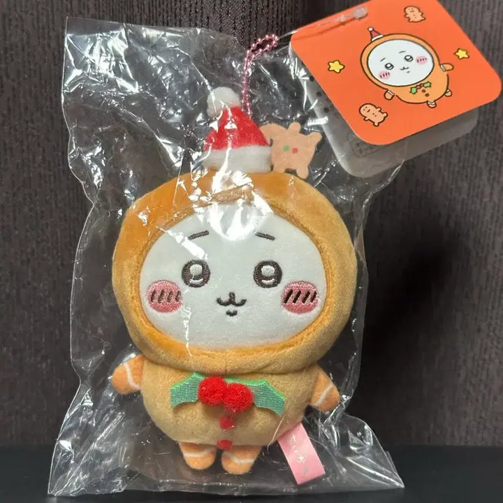 [BUNJANG] Chiikawa Gingerbread Man Mascot / 치이카와 진저맨 치이카와 마스코트