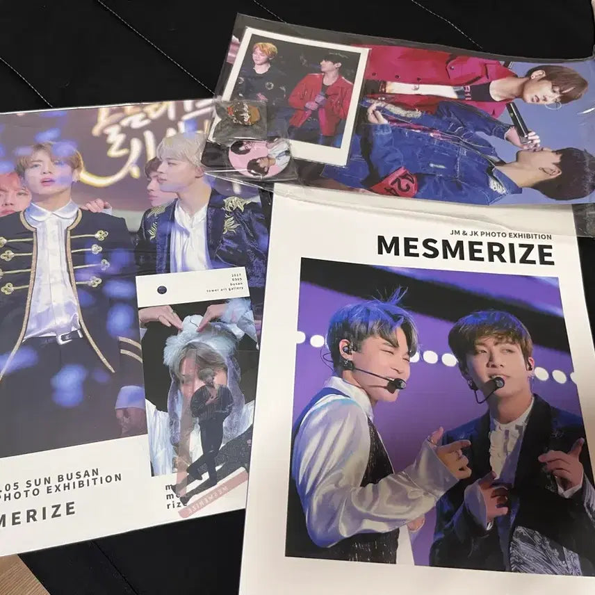 [SOLD OUT] [BUNJANG] BTS Jungkook Jimin Mesmerize Exhibition Photobook + Goods / 정국 지민 mesmerize 전시회 포토북+굿즈