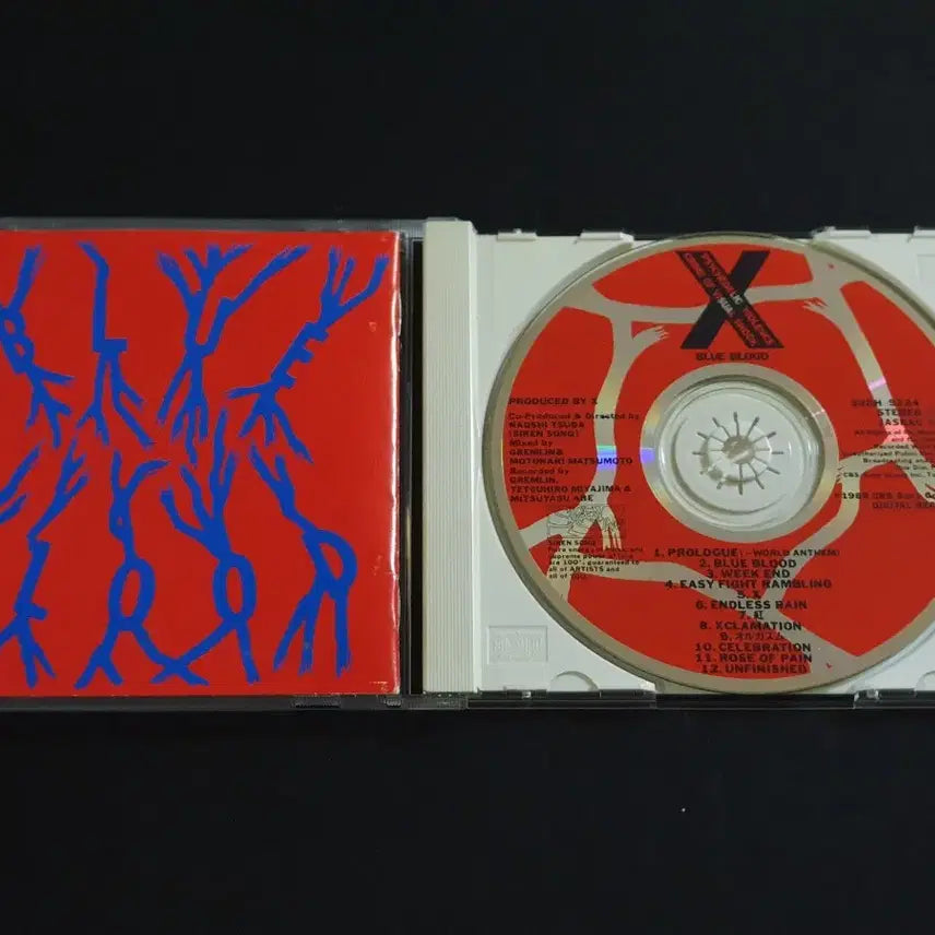 [SOLD OUT] X JAPAN 엑스재팬 2집 앨범 BLUE BLOOD 메이저 데뷔 음반
