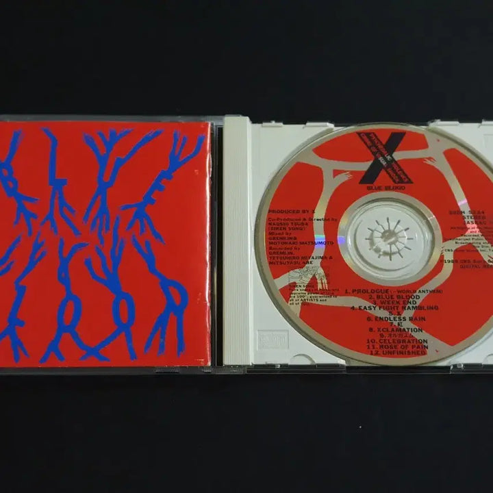 [SOLD OUT] X JAPAN 엑스재팬 2집 앨범 BLUE BLOOD 메이저 데뷔 음반
