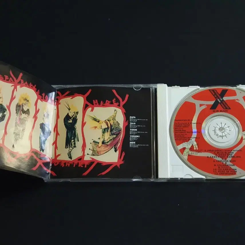 [SOLD OUT] X JAPAN 엑스재팬 2집 앨범 BLUE BLOOD 메이저 데뷔 음반