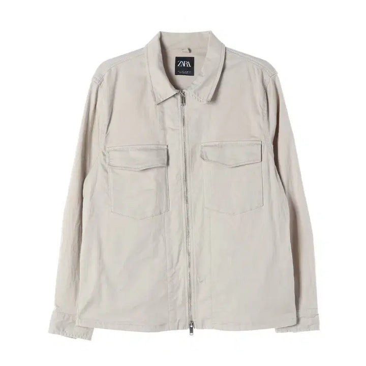 [BUNJANG] ZARA Cotton Twill Pocket Work Jacket (L) / ZARA 코튼 트윌 포켓 워크 재킷 L
