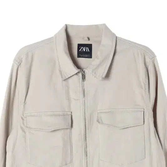 [BUNJANG] ZARA Cotton Twill Pocket Work Jacket (L) / ZARA 코튼 트윌 포켓 워크 재킷 L