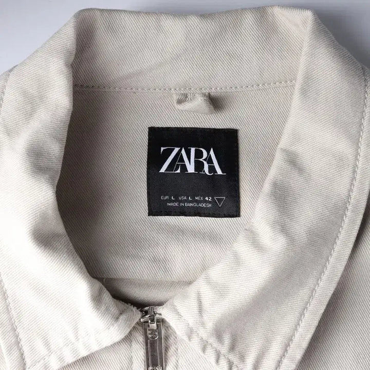 [BUNJANG] ZARA Cotton Twill Pocket Work Jacket (L) / ZARA 코튼 트윌 포켓 워크 재킷 L