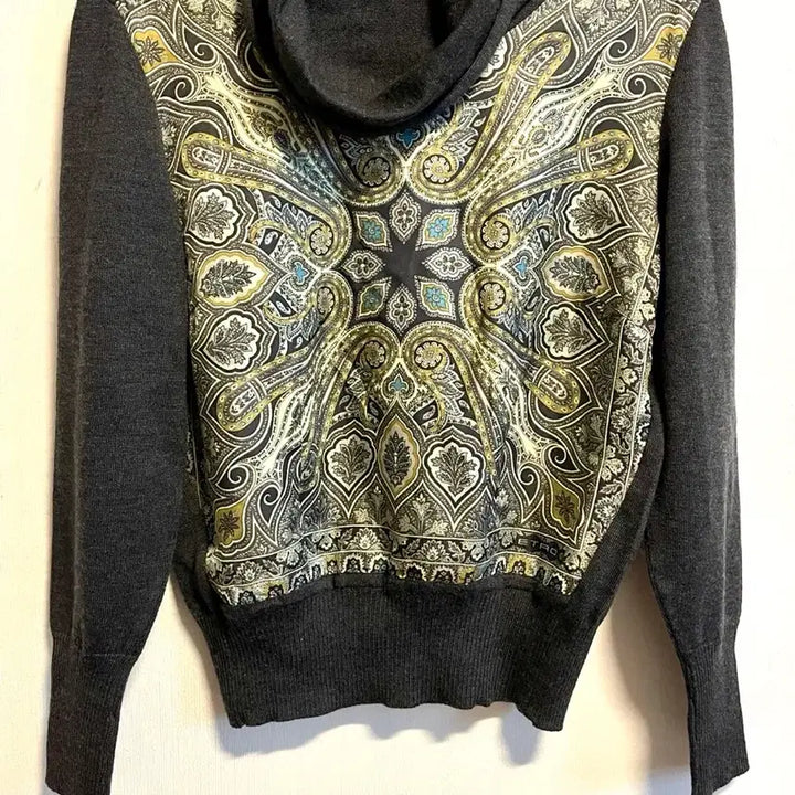 [BUNJANG] Etro Silk Cashmere Turtleneck Knit Sweater / 에트로 실크 여성 캐시미어 목폴라니트