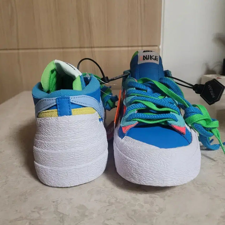 [BUNJANG] Nike Sacai KAWS Blazer Low Neptune Blue (260mm) / 나이키 x 사카이 x 카우스 블레이저 로우 넵튠 블루(260)
