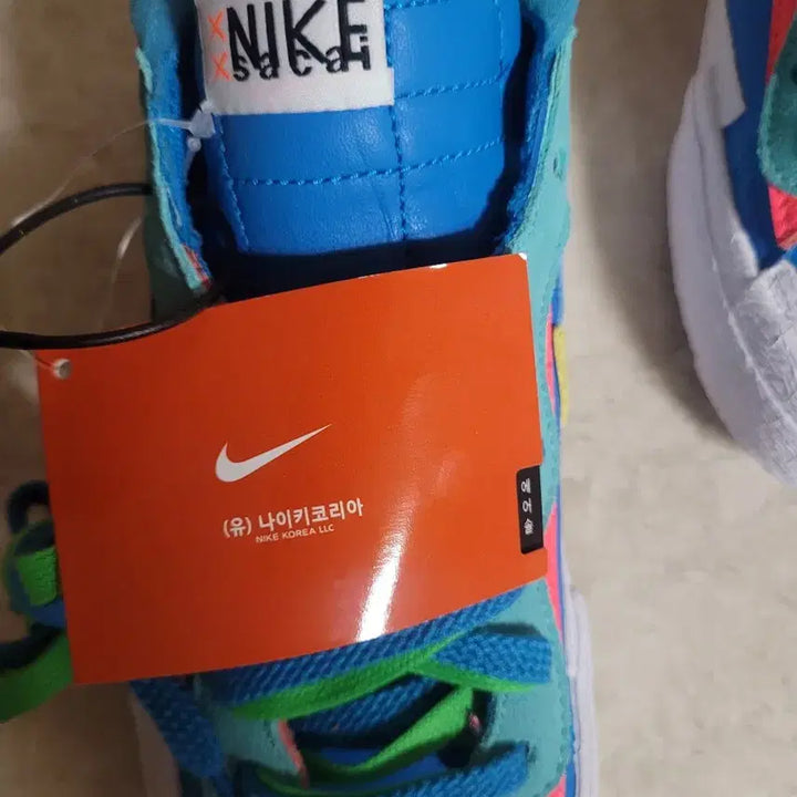 [BUNJANG] Nike Sacai KAWS Blazer Low Neptune Blue (260mm) / 나이키 x 사카이 x 카우스 블레이저 로우 넵튠 블루(260)