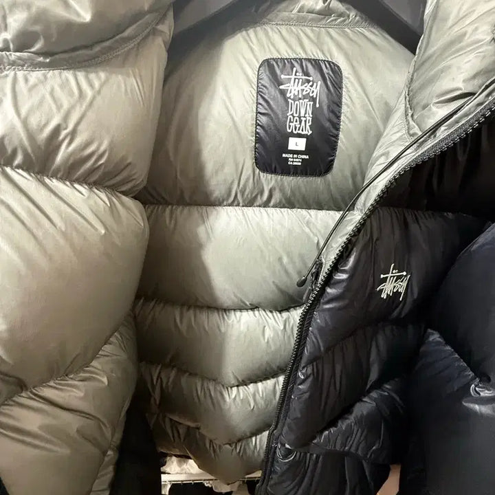 [BUNJANG] Stussy Micro Ripstop Phantom Padded Jacket - Black - L / 스투시 마이크로 립스탑 팬텀 패딩 블랙 L