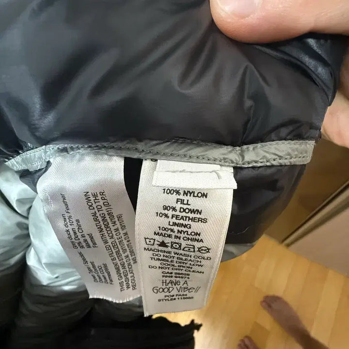 [BUNJANG] Stussy Micro Ripstop Phantom Padded Jacket - Black - L / 스투시 마이크로 립스탑 팬텀 패딩 블랙 L
