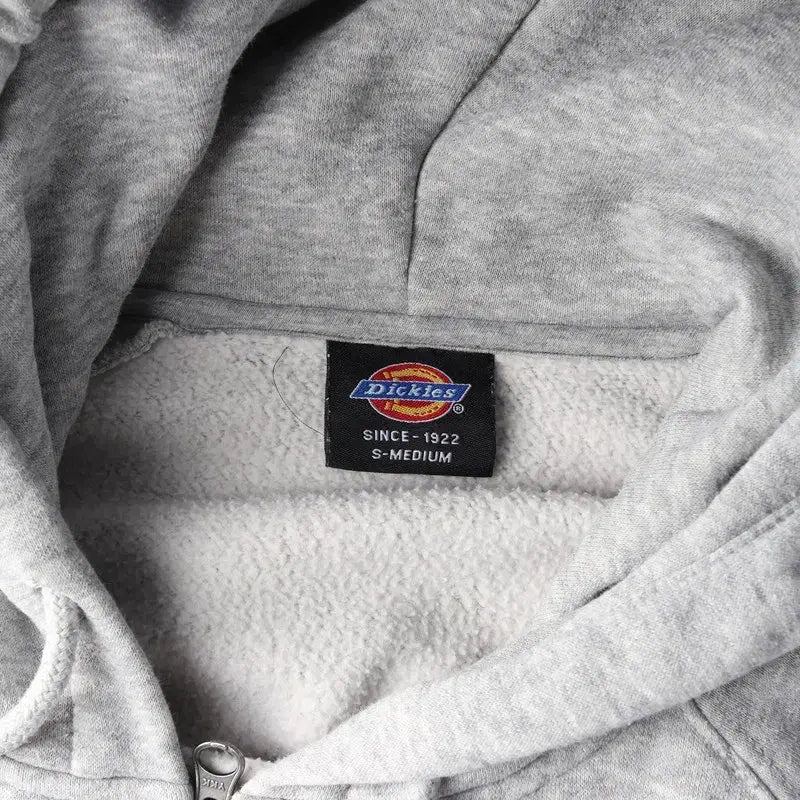 [BUNJANG] Dickies Side Line Logo Taping Fleece Hoodie S-M / 디키즈 사이드 라인 로고 테이핑 기모 후드 집업 S-M