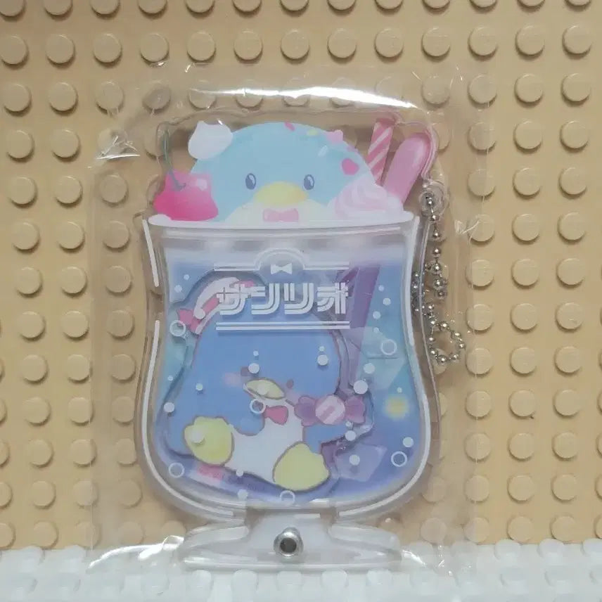 [BUNJANG] Sanrio Tuxedo Sam Acrylic Keyring / 산리오 턱시도샘 음료 아크릴 키링 굿즈