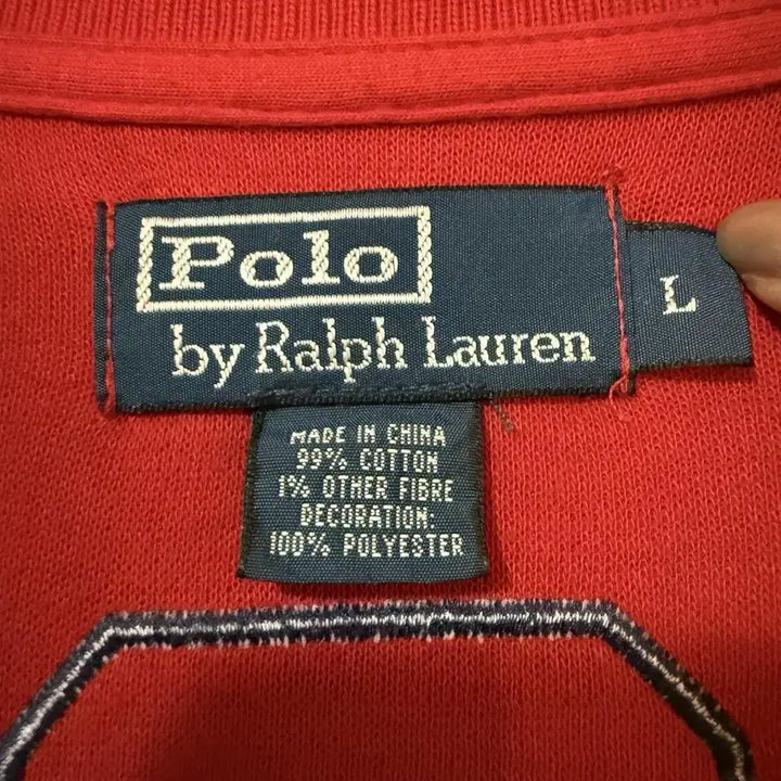 [BUNJANG] Polo Ralph Lauren Big Pony USA Flag Zip-Up Jacket / 폴로 랄프로렌 빅 포니 USA 성조기 집업 자켓