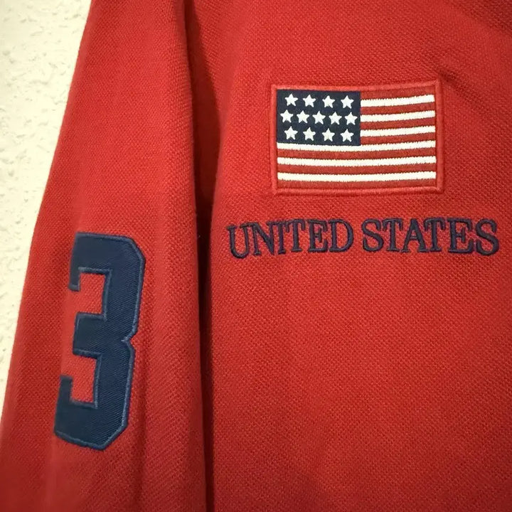 [BUNJANG] Polo Ralph Lauren Big Pony USA Flag Zip-Up Jacket / 폴로 랄프로렌 빅 포니 USA 성조기 집업 자켓