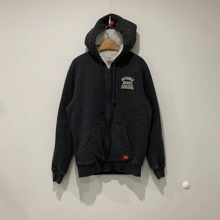 [BUNJANG] Dickies Charcoal Hooded Zip-up / [Dickies] 디키즈 후드집업