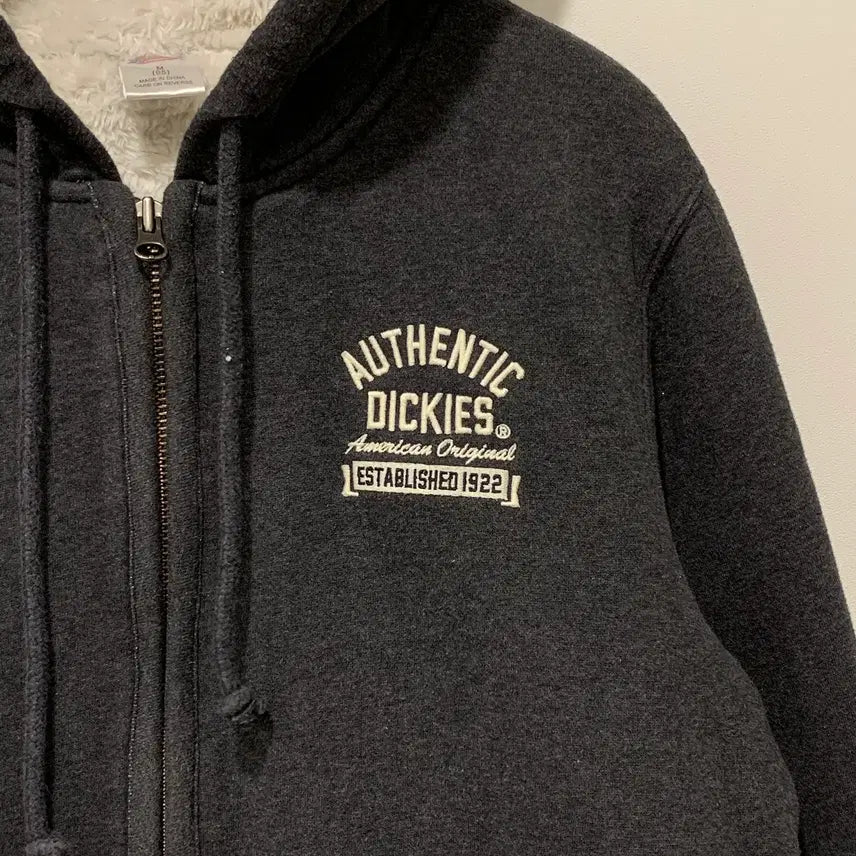 [BUNJANG] Dickies Charcoal Hooded Zip-up / [Dickies] 디키즈 후드집업