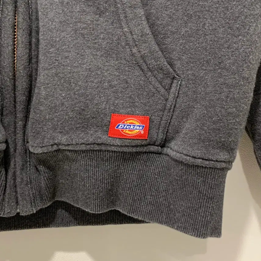 [BUNJANG] Dickies Charcoal Hooded Zip-up / [Dickies] 디키즈 후드집업