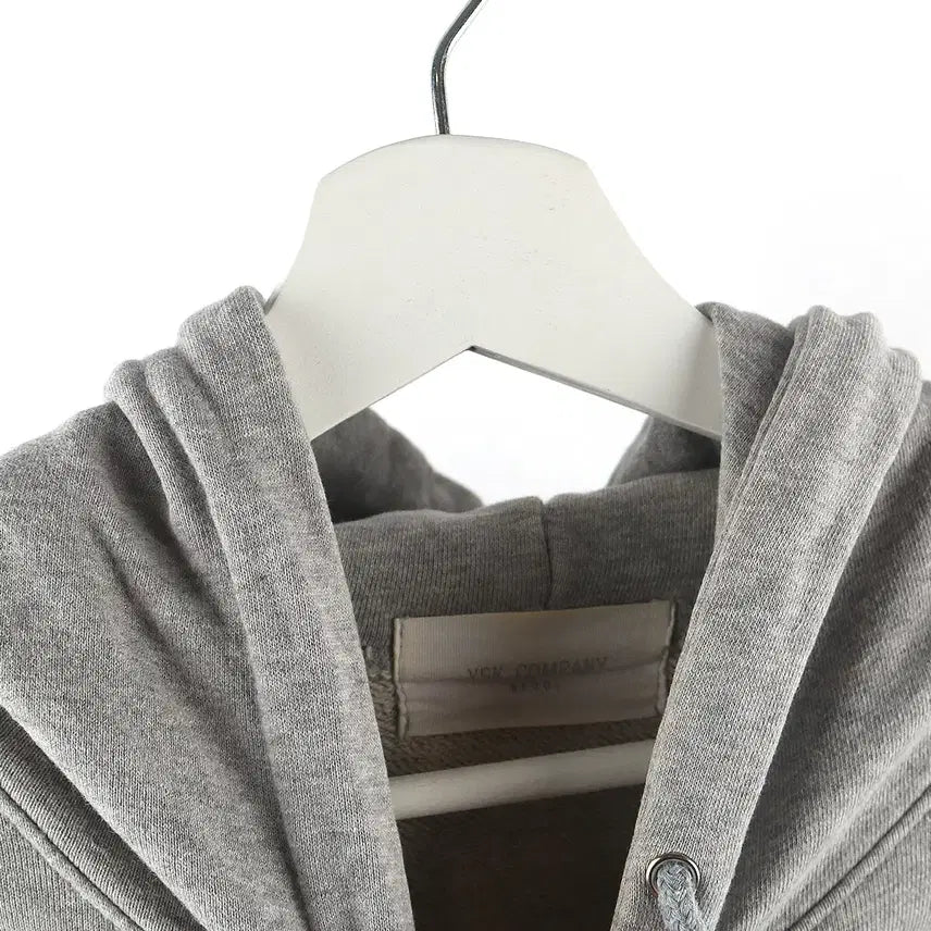 [BUNJANG] YSK Company Gray Oversized Hoodie - Men&