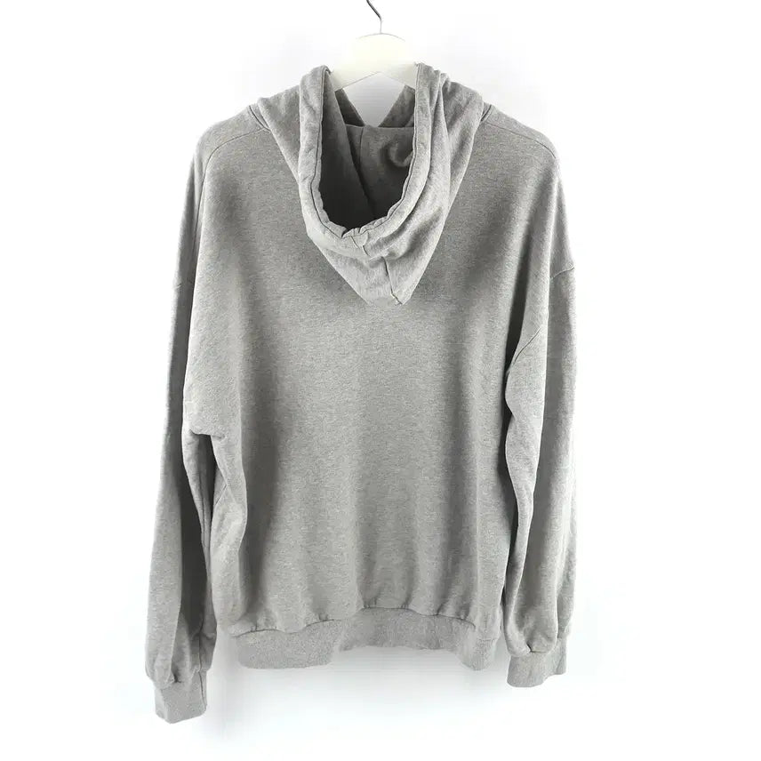 [BUNJANG] YSK Company Oversized Gray Hoodie / L / 오버핏 그레이 남성 후드 티셔츠 / P025 -347