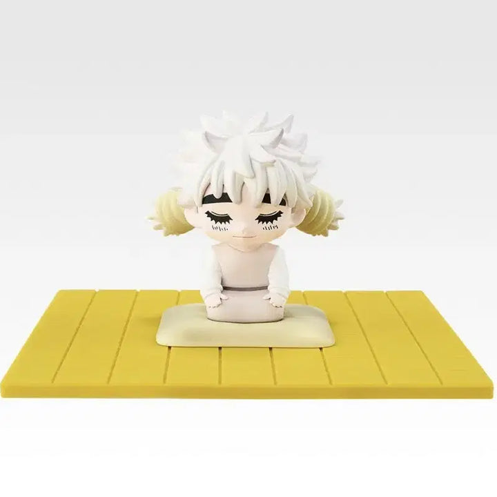 [BUNJANG] Hunter x Hunter Komugi &amp; Neferpitou Rubber Figure Cup Lid / 일괄 헌터헌터 이치방 쿠지 미개봉 헌헌 G상 러버 컵뚜껑 코무기 피트