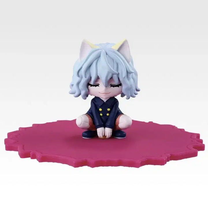 [BUNJANG] Hunter x Hunter Komugi &amp; Neferpitou Rubber Figure Cup Lid / 일괄 헌터헌터 이치방 쿠지 미개봉 헌헌 G상 러버 컵뚜껑 코무기 피트