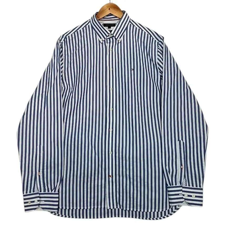 [BUNJANG] Tommy Hilfiger Stripe Shirt / [L]타미힐피거 스트라이프 셔츠(만원샵)