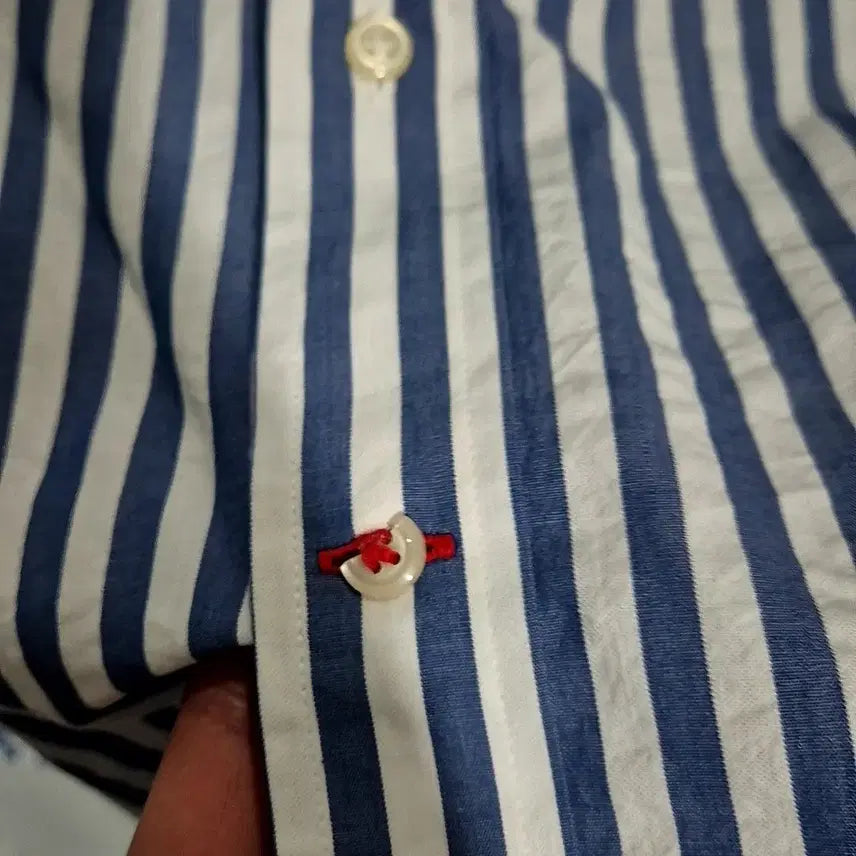 [BUNJANG] Tommy Hilfiger Stripe Shirt / [L]타미힐피거 스트라이프 셔츠(만원샵)