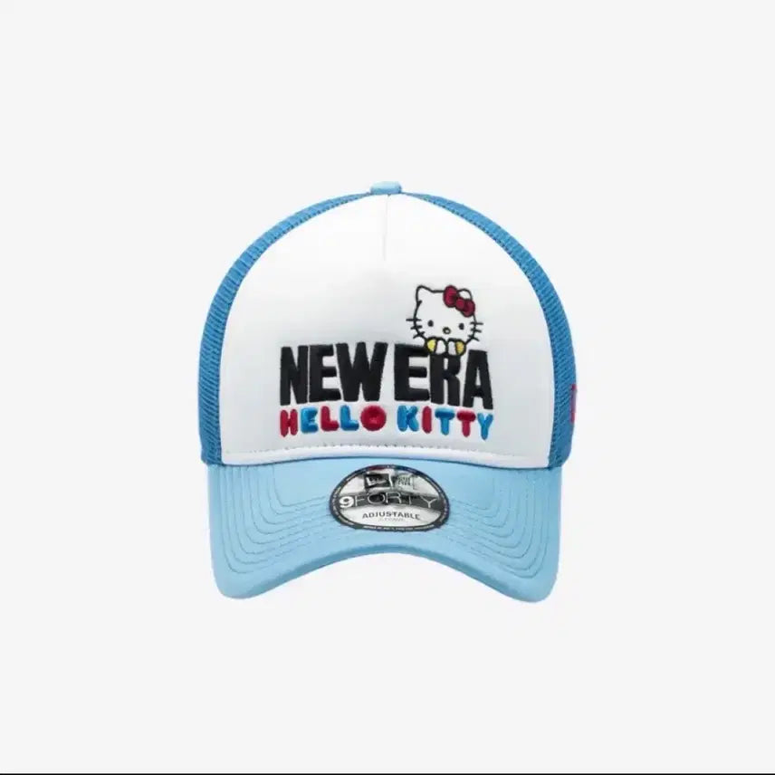 [BUNJANG] New Era Hello Kitty A-Frame Trucker Ball Cap / 뉴에라 헬로키티 A프레임 트리커 볼캡