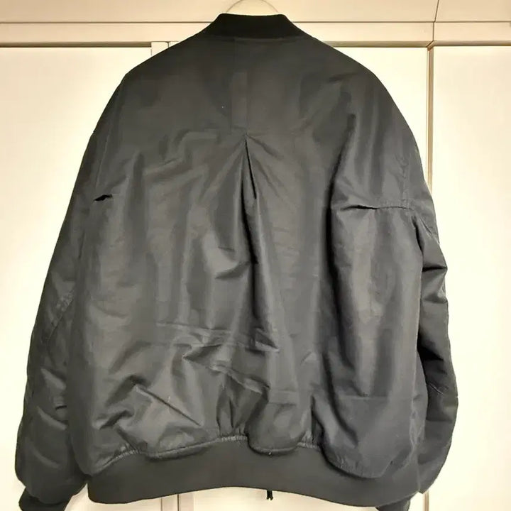[SOLD OUT] (XL) ETCE 이티씨이 봄버 자켓 워시드 블랙