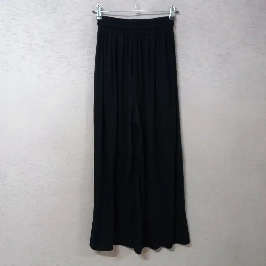 [SOLD OUT] B3-11/블랙 밴딩 와이드 니트팬츠 여성