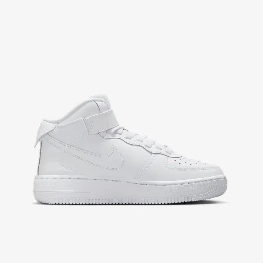 [BUNJANG] Nike Air Force 1 Mid White Sneakers / 새상품)나이키 230 에어포스1 미드 화이트 이지온 IH4228 100