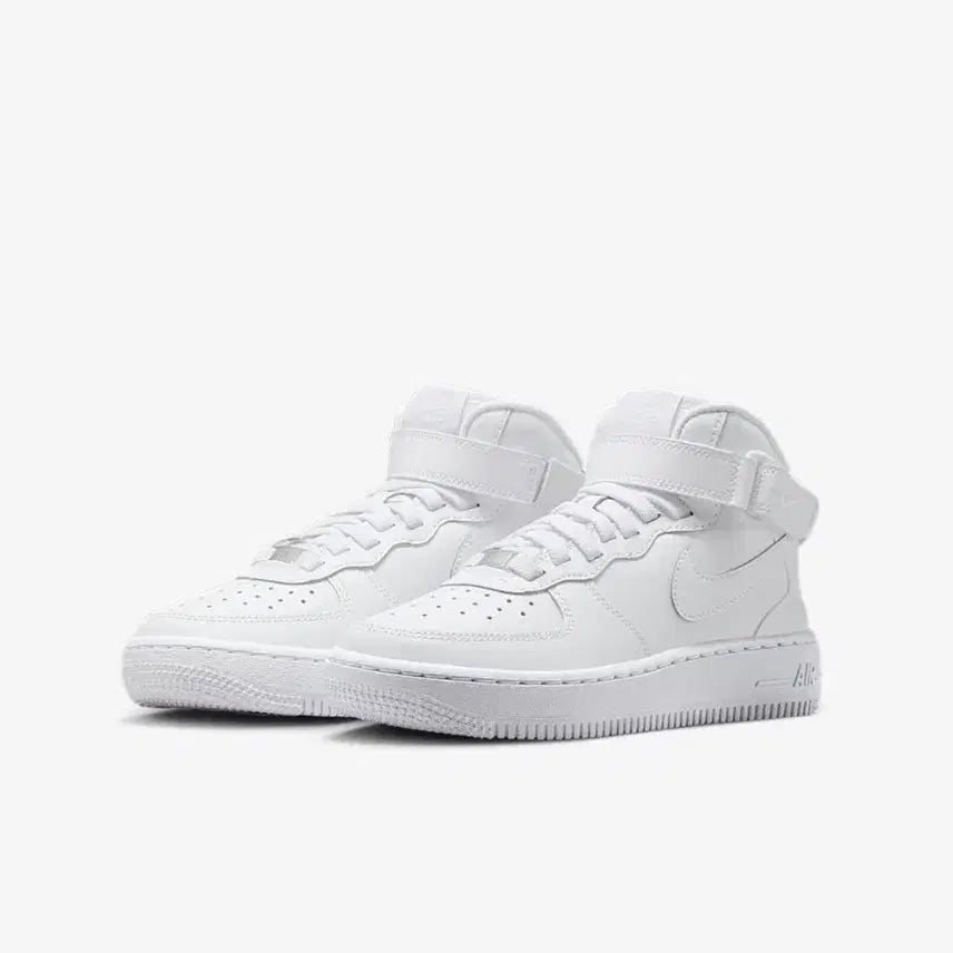 [BUNJANG] Nike Air Force 1 Mid White Sneakers / 새상품)나이키 230 에어포스1 미드 화이트 이지온 IH4228 100
