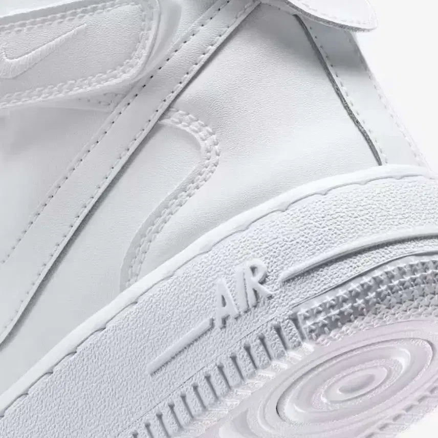 [BUNJANG] Nike Air Force 1 Mid White Sneakers / 새상품)나이키 230 에어포스1 미드 화이트 이지온 IH4228 100