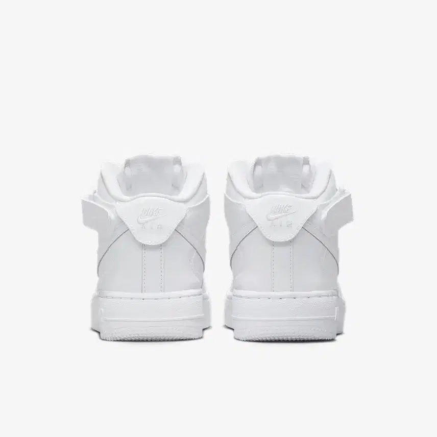 [BUNJANG] Nike Air Force 1 Mid White Sneakers / 새상품)나이키 230 에어포스1 미드 화이트 이지온 IH4228 100