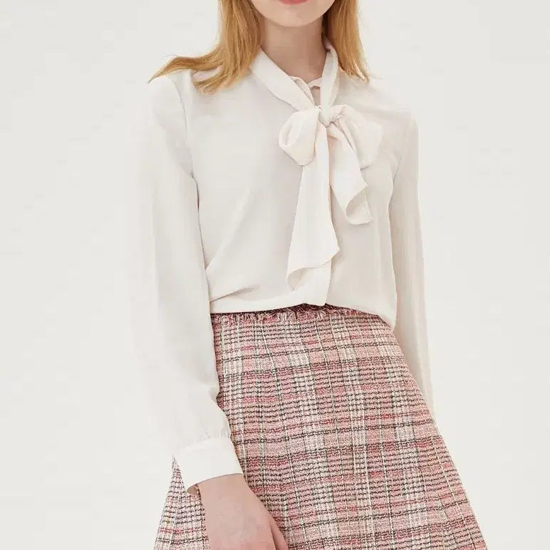 [BUNJANG] Kenneth Lady Tweed A-Line Skirt / 케네스레이디 트위드 스커트