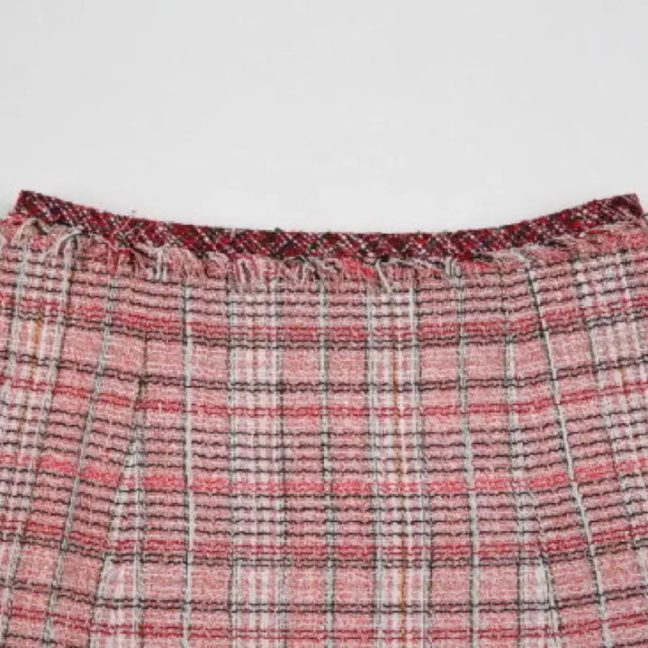 [BUNJANG] Kenneth Lady Tweed A-Line Skirt / 케네스레이디 트위드 스커트