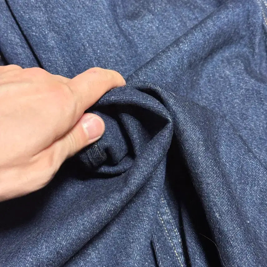 [BUNJANG] Uniqlo U Linen Denim Chore Jacket / 유니클로 U 데님 초어자켓 린넨데님 metis 원단
