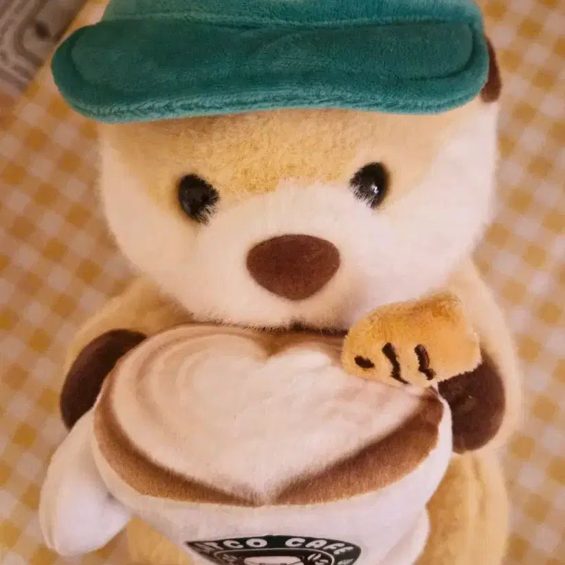 [BUNJANG] Coffee Ga Joa Racco-san 25cm Plush Doll / 커피가좋아 랏코상 25cm인형(새상품)