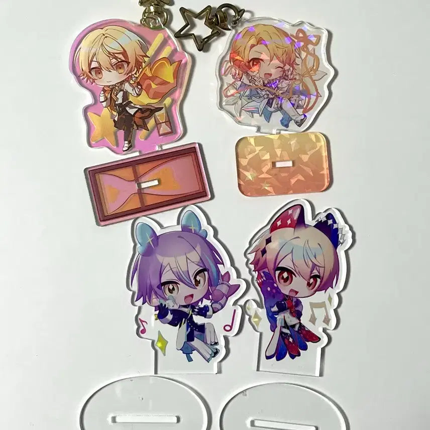 [BUNJANG] Project Sekai Tsukasa &amp; Rui Acrylic Keyring Bundle / 프세카 츠카사, 루이 비공굿 아크릴 키링 일괄