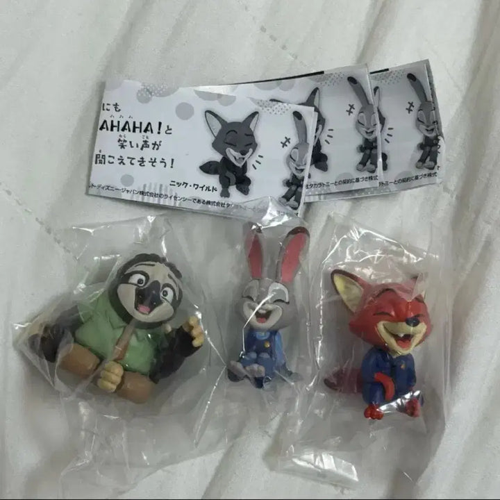 [BUNJANG] Zootopia Haha Gacha Figure Bundle Set / (미개봉 일괄) 주토피아 하하하 가챠 피규어 닉 주디 플래시 디즈니