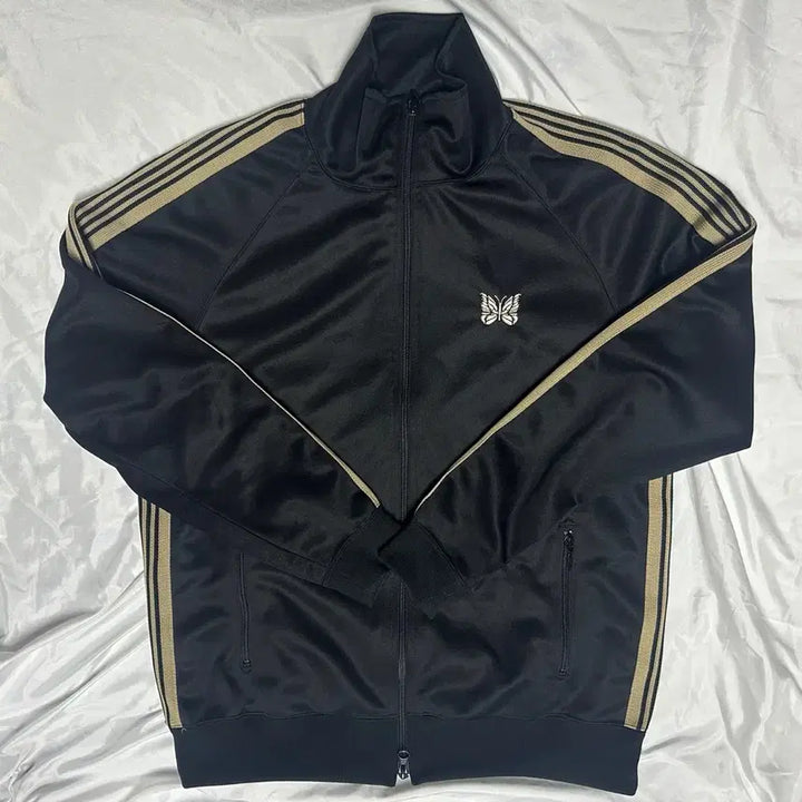 [BUNJANG] Needles LHP Track Jacket Smooth Black / 니들스 lhp 트랙 자켓 스무스 블랙 별주