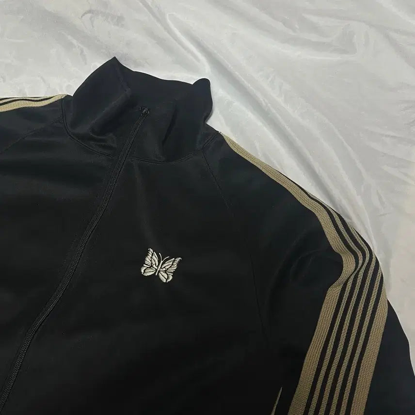 [BUNJANG] Needles LHP Track Jacket Smooth Black / 니들스 lhp 트랙 자켓 스무스 블랙 별주