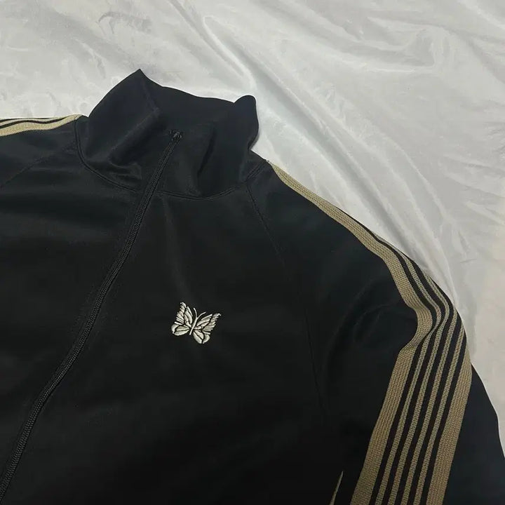 [BUNJANG] Needles LHP Track Jacket Smooth Black / 니들스 lhp 트랙 자켓 스무스 블랙 별주