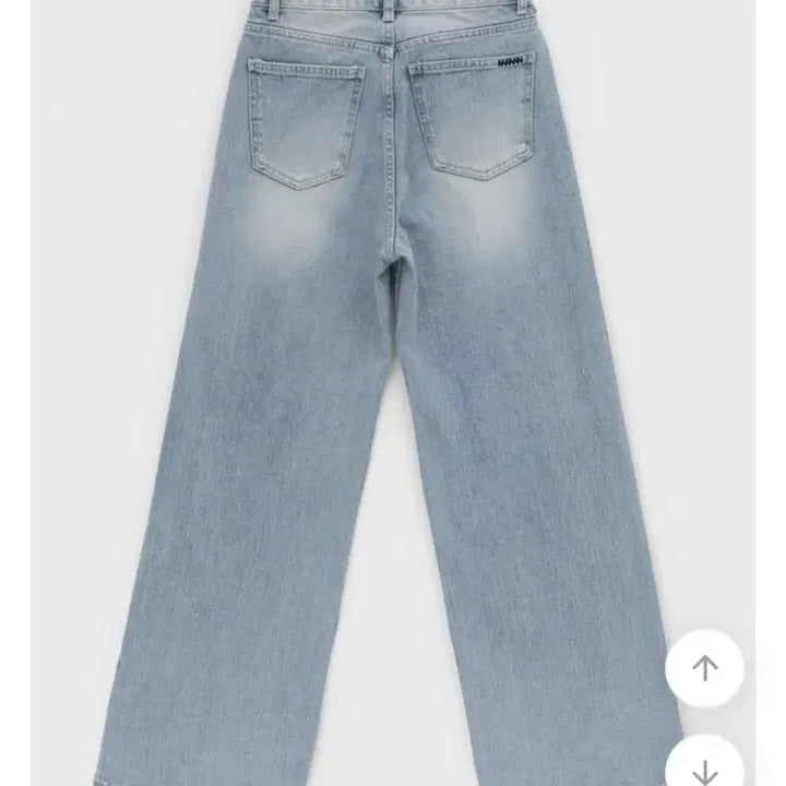 [BUNJANG] Blackup Dejoua Washed Wide Denim Pants / 블랙업 드쥬아 워싱 와이드 데님팬츠